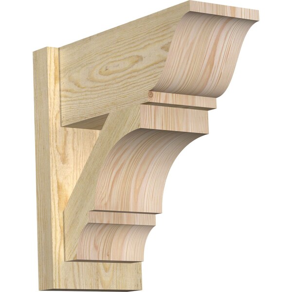 Ekena Millwork Balboa Rough Sawn Traditional Outlooker, Douglas Fir, 8"W x 18"D x 18"H OUT08X18X18BOA01RDF - main